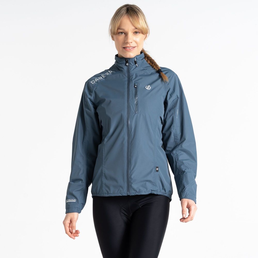  Dare2B Women's Mediant II Waterproof Jacket Orion Grey 