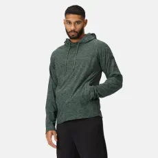 Regatta Men's Edley Fleece Hoodie Dark Forest Green