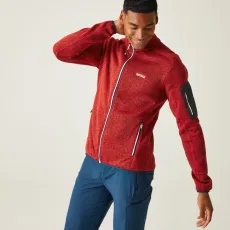 Regatta Men's Newhill Full Zip Fleece Danger Red White Navy