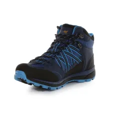 Regatta Women's Samaris II Waterproof Mid Walking Boots Denim Ethereal Blue