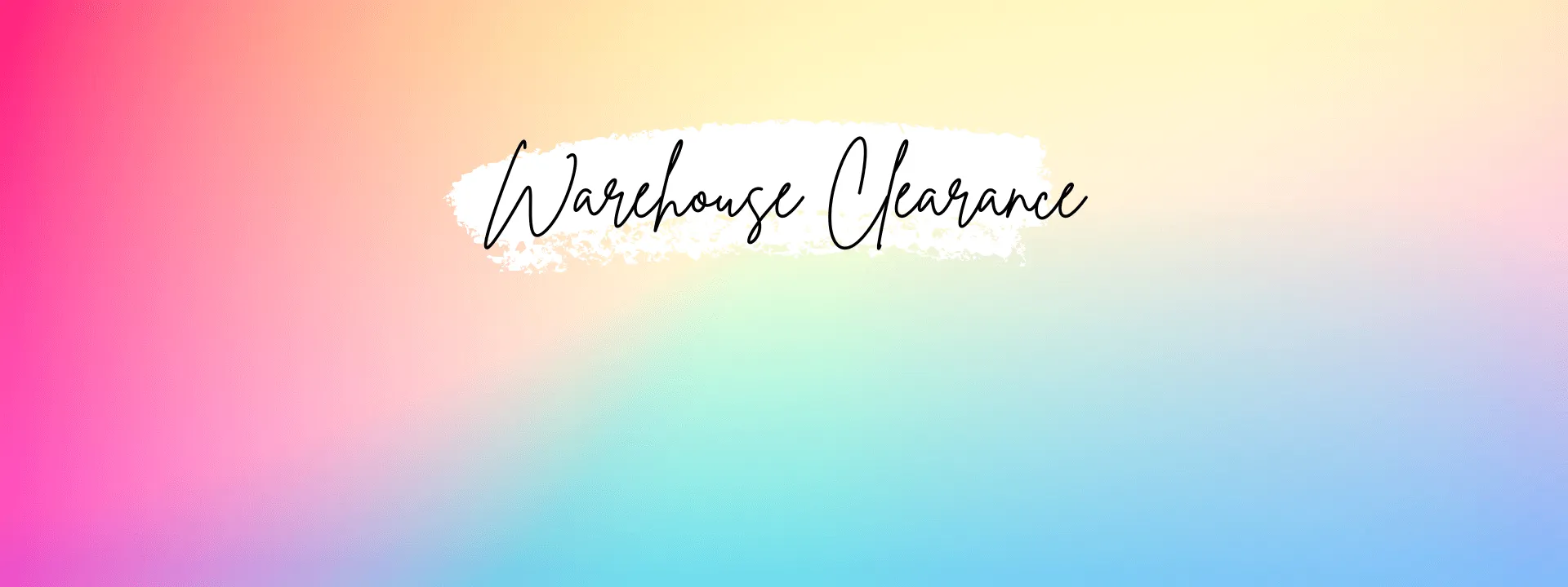 Warehouse clearance