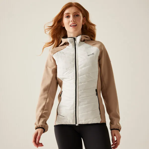 Regatta Women's Andreson VIII Hybrid Jacket Blanc De Blanc Warm Taupe